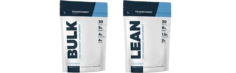 Transparent Labs Creatine Free Pre Workouts