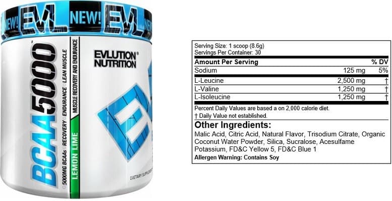 Evl Nutrition BCAA 5000 Review